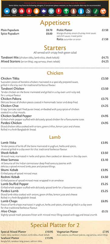 menu-the-raj-wigan